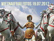 Fotos Aufbauzeit Oktoberfest München 2017 Wiesnaufbau Tag 10 - Fotos und Video vom 19.07.2017 (©Foto: Marikka-Laila Maisel)